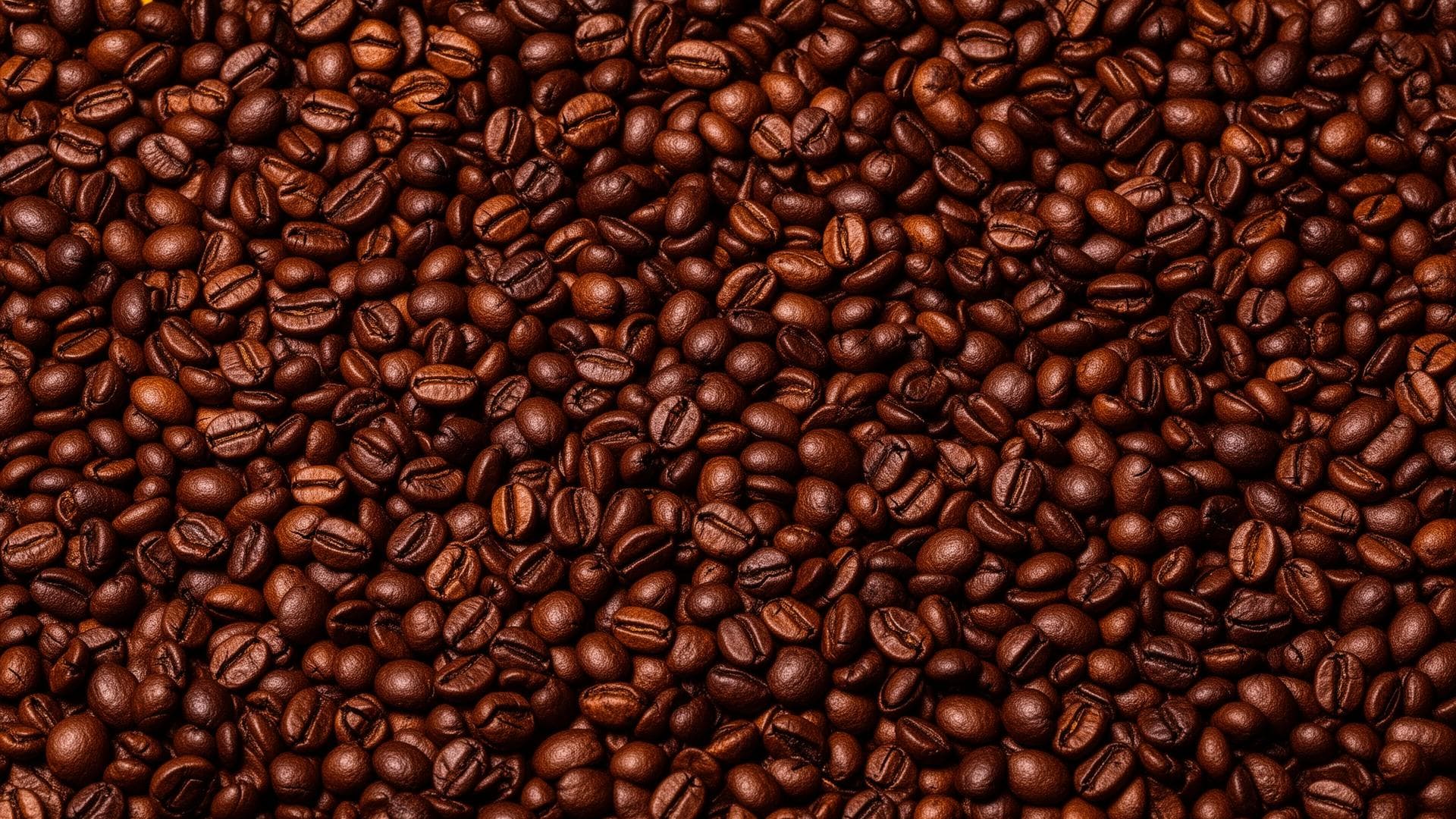Coffee beans background