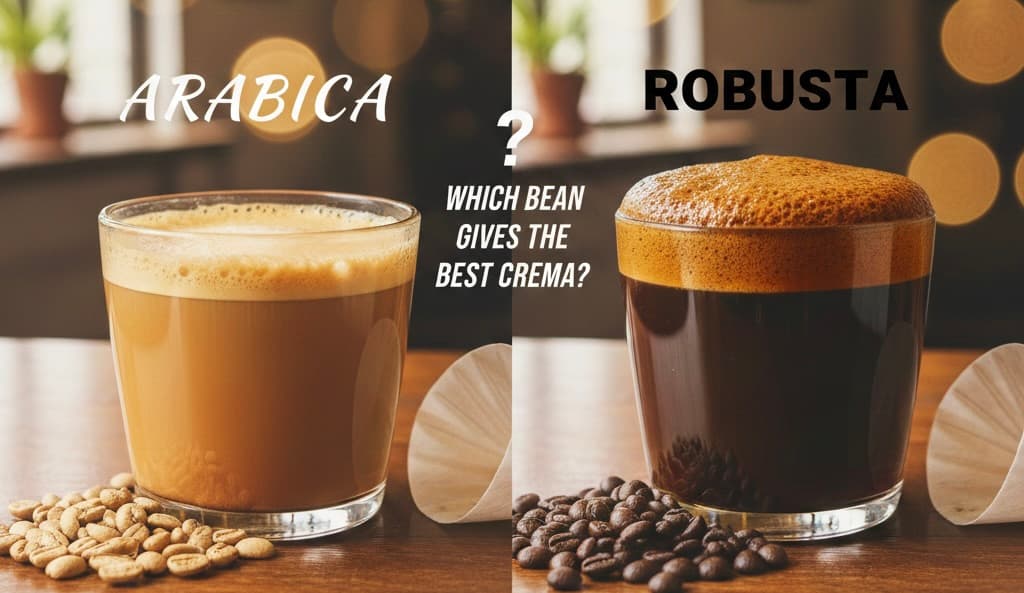 Arabica vs. Robusta in Filter Coffee: Which Bean Gives the Best Crema?