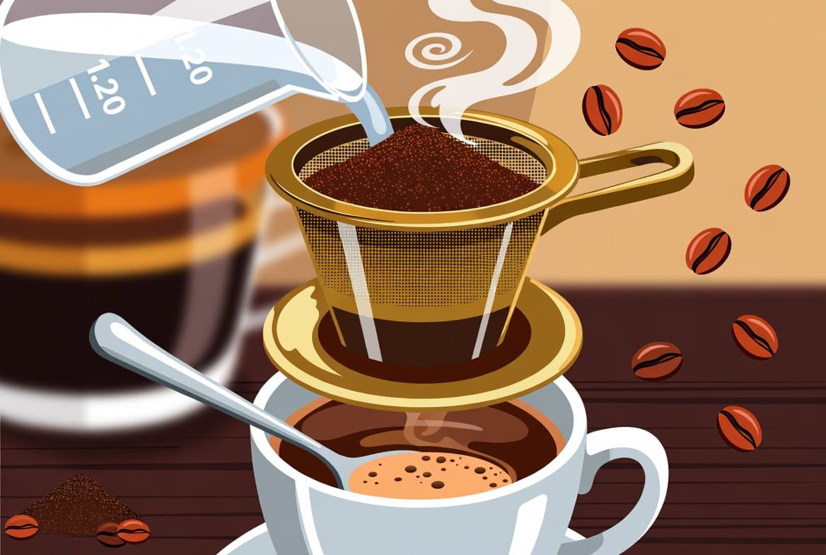 Perfect Coffee to Water Ratio for Filter Coffee